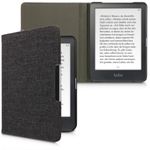 Husa pentru Kobo Clara HD, Textil, Gri, 46225.19 fotografia produsului View 2 S