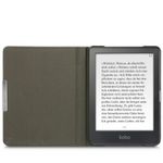 Husa pentru Kobo Clara HD, Textil, Gri, 46225.19 fotografia produsului View 8 S
