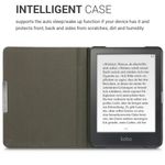Husa pentru Kobo Clara HD, Textil, Gri, 46225.19 fotografia produsului View 5 S