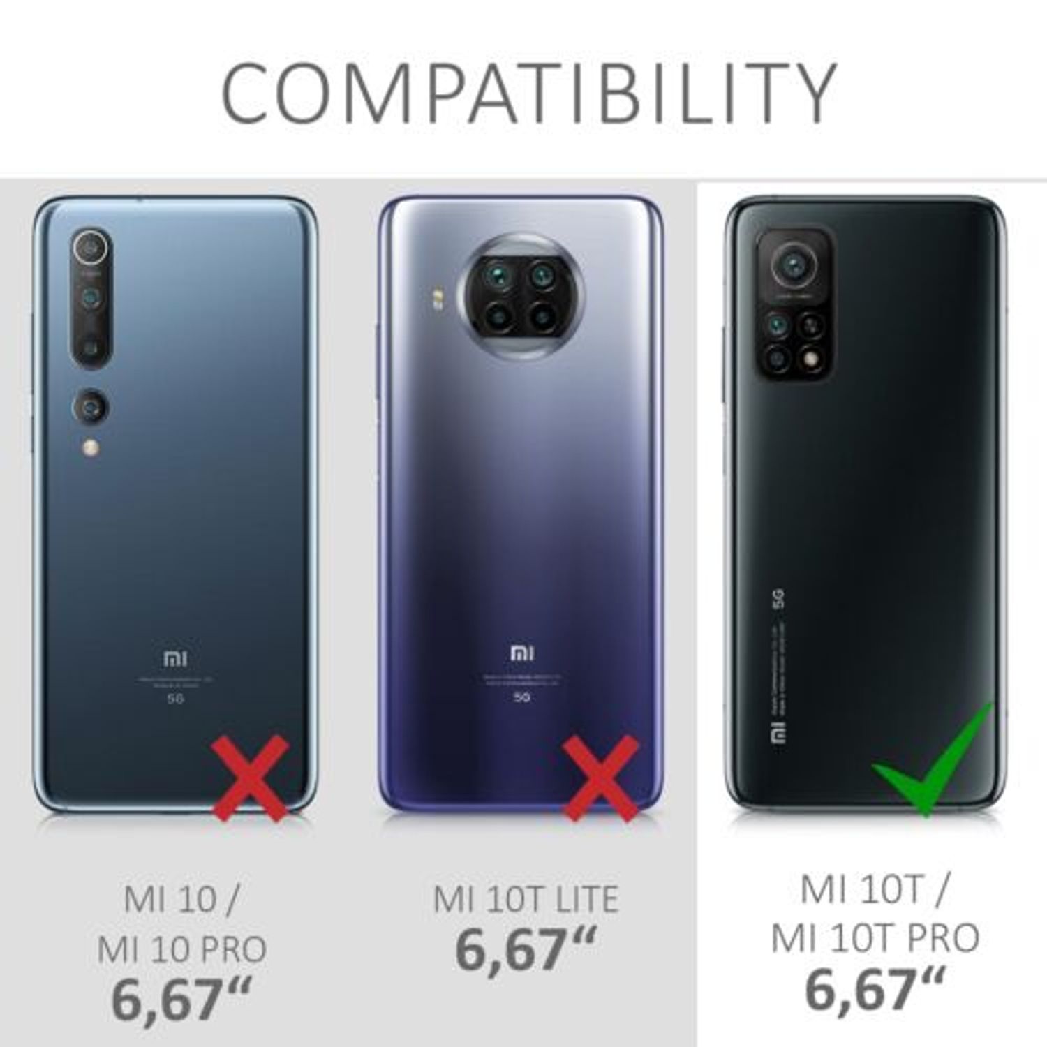 Husa pentru Xiaomi Mi 10T/Mi 10T Pro, Silicon, Multicolor, 53792.02 fotografia produsului View 6 L