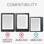 Husa pentru Kobo Libra H2O, Piele ecologica, Maro, 50302.02 fotografia produsului View 5 S