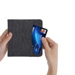 Husa pentru Kobo Libra H2O, Textil, Gri, 52977.19 fotografia produsului View 7 S