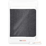 Husa pentru Kobo Libra H2O, Textil, Gri, 52977.19 fotografia produsului View 8 S