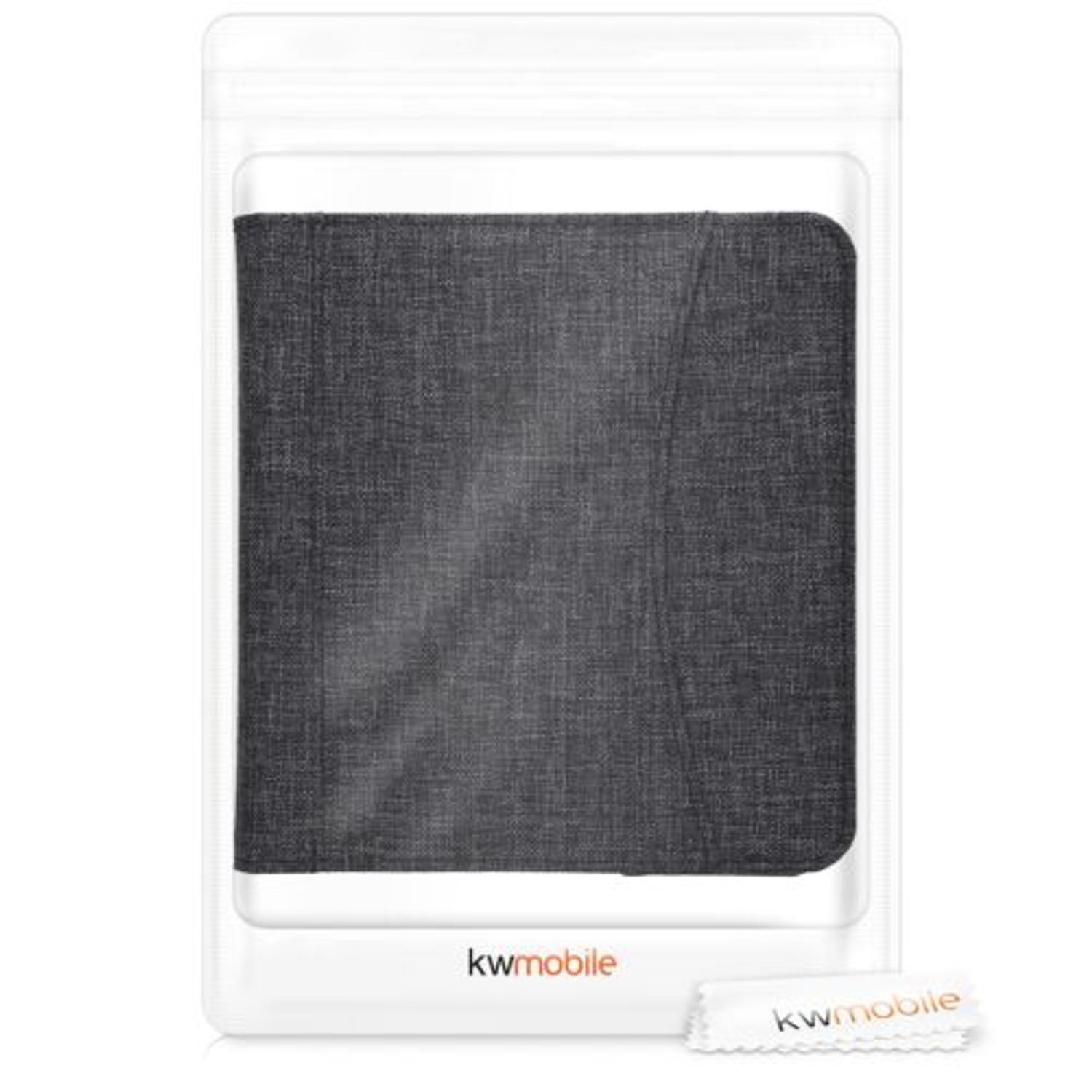Husa pentru Kobo Libra H2O, Textil, Gri, 52977.19 fotografia produsului View 8 L