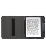 Husa pentru Kobo Libra H2O, Textil, Gri, 52977.19 fotografia produsului View 9 S