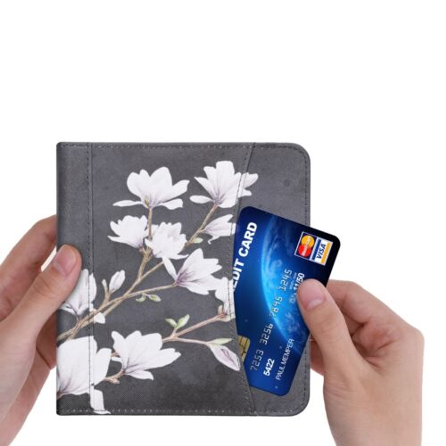 Husa pentru Kobo Libra H2O, Piele ecologica, Multicolor, 52968.02 fotografia produsului View 8 L