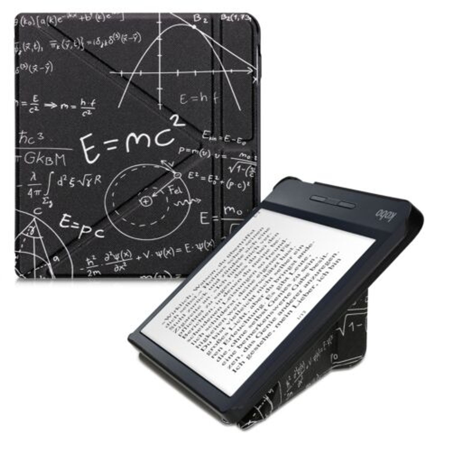 Husa pentru Kobo Libra H2O, Piele ecologica, Negru, 50540.17 fotografia produsului