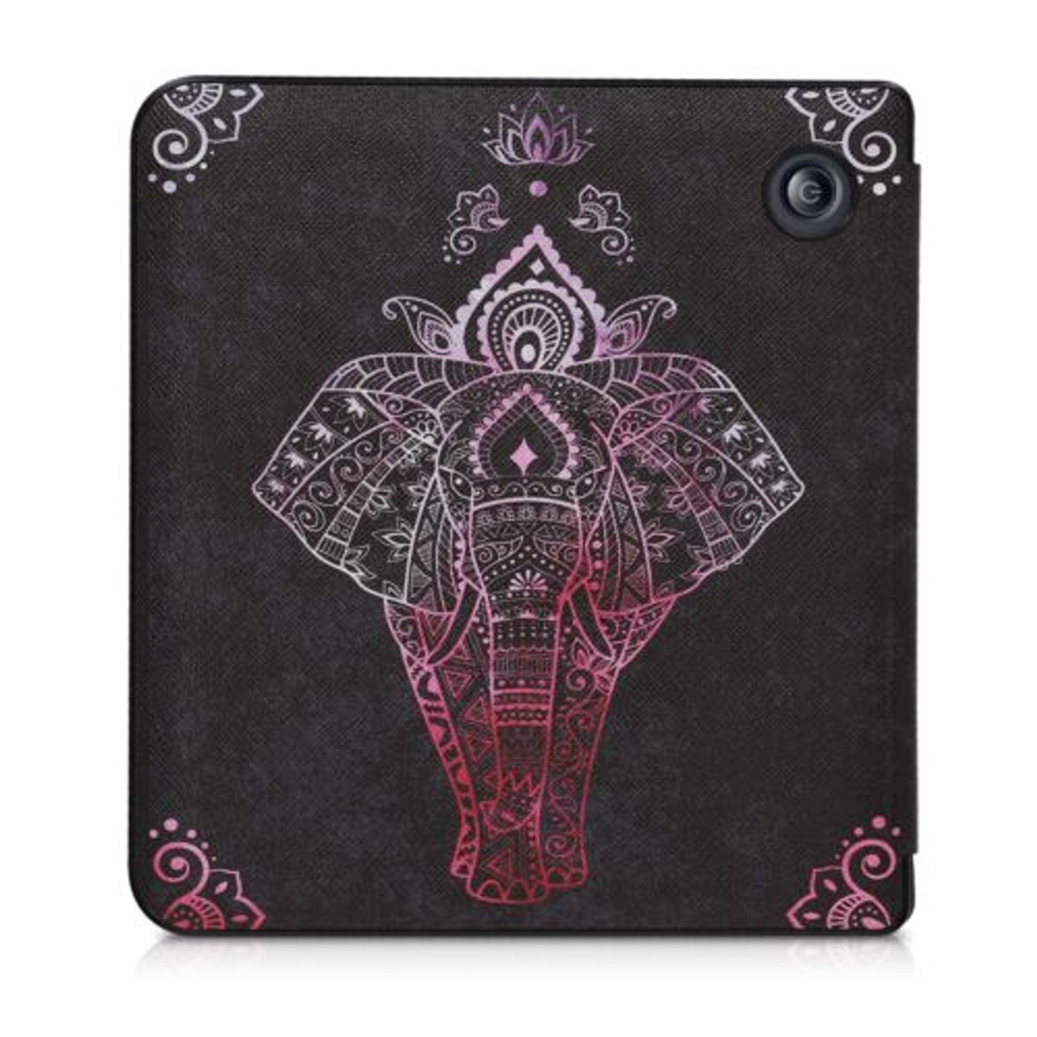Husa pentru Kobo Libra H2O, Piele ecologica, Multicolor, 50540.04 fotografia produsului View 4 L