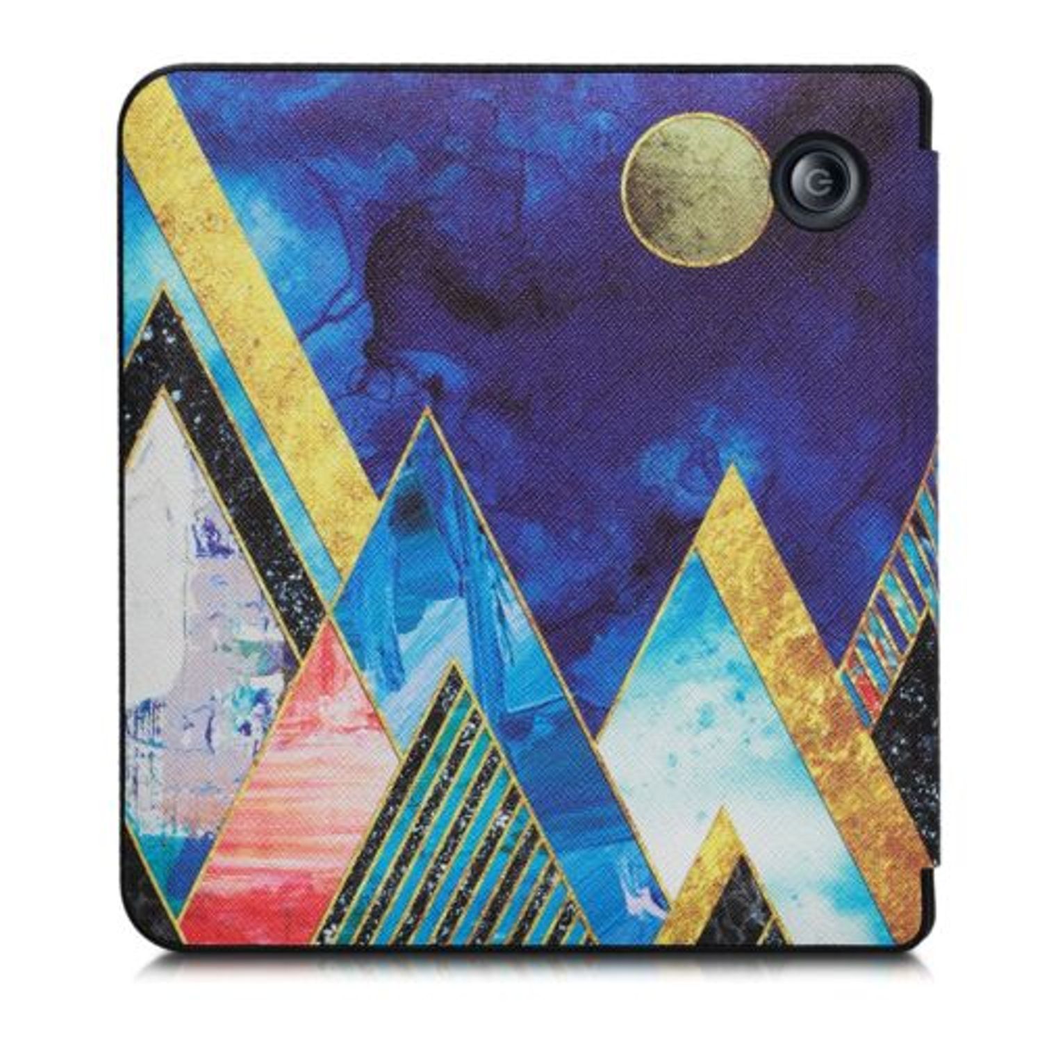 Husa pentru Kobo Libra H2O, Piele ecologica, Multicolor, 50540.03 fotografia produsului View 5 L