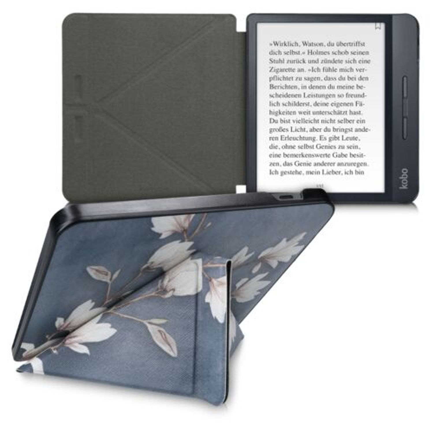Husa pentru Kobo Libra H2O, Piele ecologica, Multicolor, 50540.05 fotografia produsului View 2 L