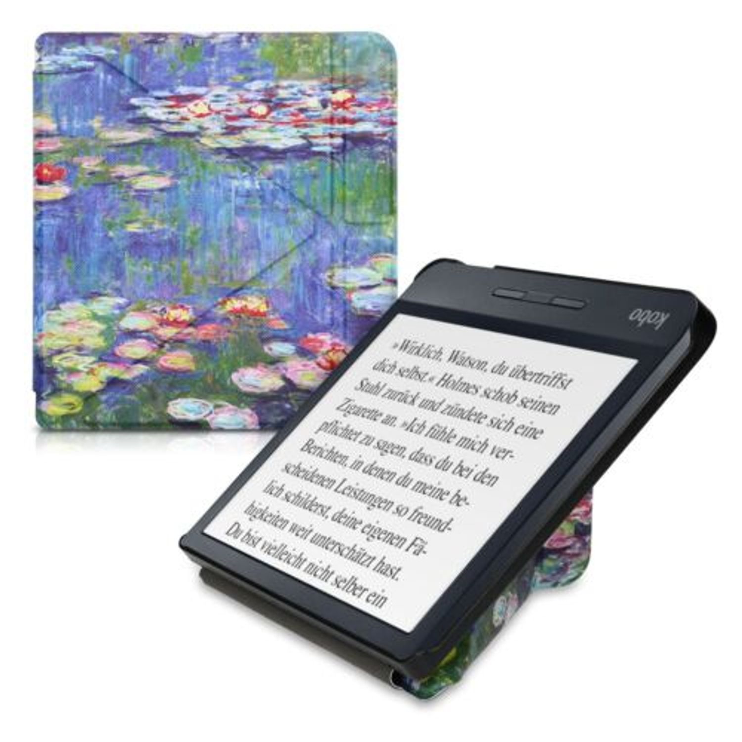 Husa pentru Kobo Libra H2O, Piele ecologica, Multicolor, 50540.16 fotografia produsului