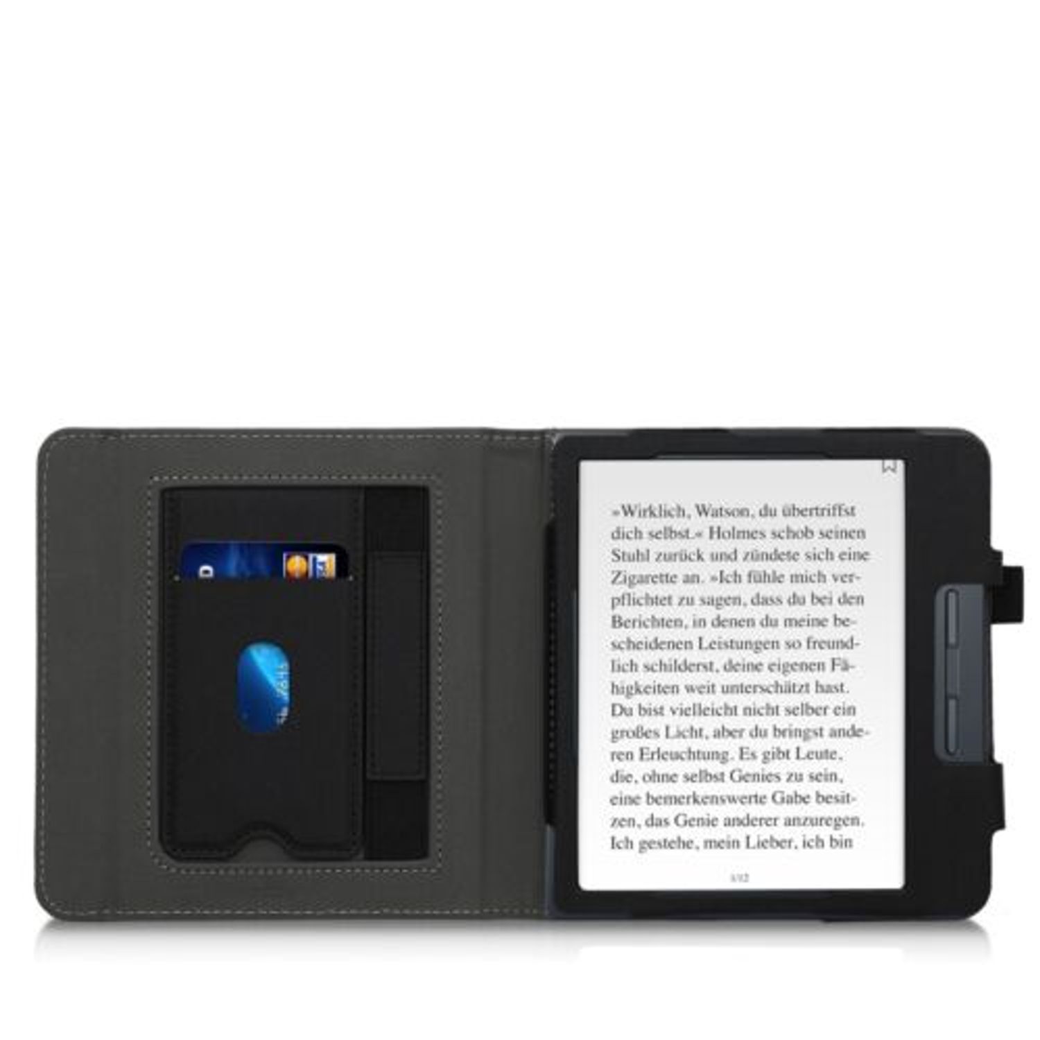 Husa pentru Kobo Libra H2O, Piele ecologica, Alb, 50319.04 fotografia produsului View 9 L