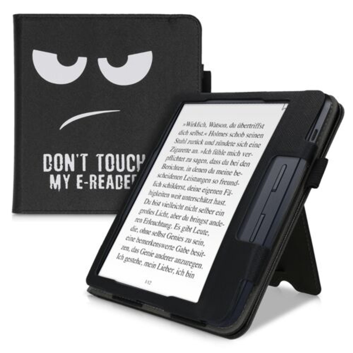 Husa pentru Kobo Libra H2O, Piele ecologica, Alb, 50319.04 fotografia produsului