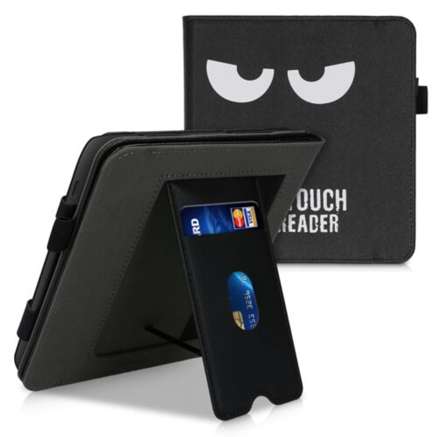 Husa pentru Kobo Libra H2O, Piele ecologica, Alb, 50319.04 fotografia produsului View 2 L