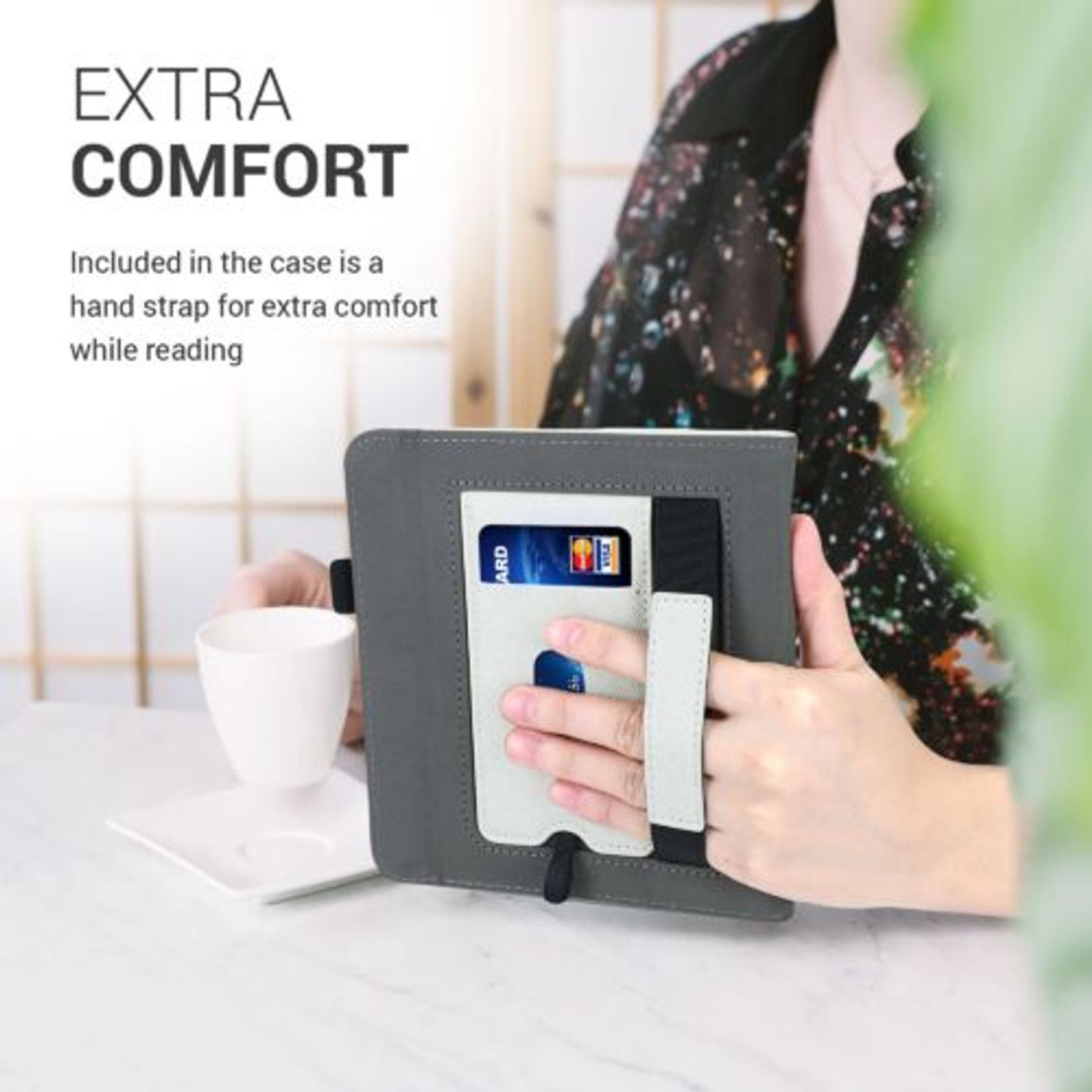 Husa pentru Kobo Libra H2O, Piele ecologica, Multicolor, 50319.13 fotografia produsului View 3 L