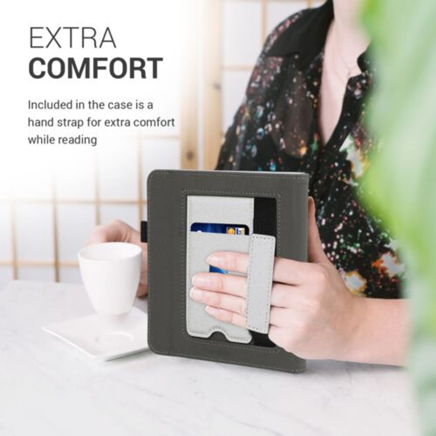 Husa pentru Kobo Libra H2O, Piele ecologica, Multicolor, 50319.07 fotografia produsului View 3 L