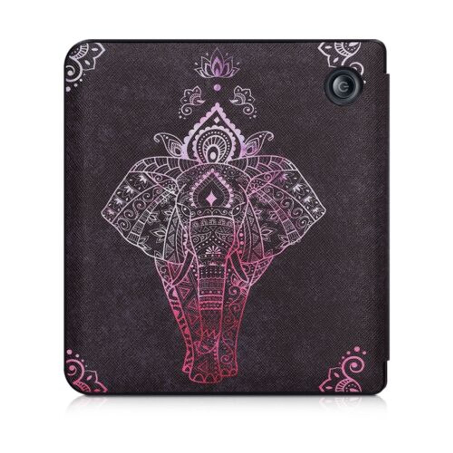 Husa pentru Kobo Libra H2O, Piele ecologica, Multicolor, 50300.06 fotografia produsului View 4 L