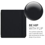 Husa pentru Kobo Libra H2O, Piele ecologica, Negru, 50541.01 fotografia produsului View 3 S