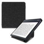 Husa pentru Kobo Libra H2O, Textil, Gri, 52460.19 fotografia produsului