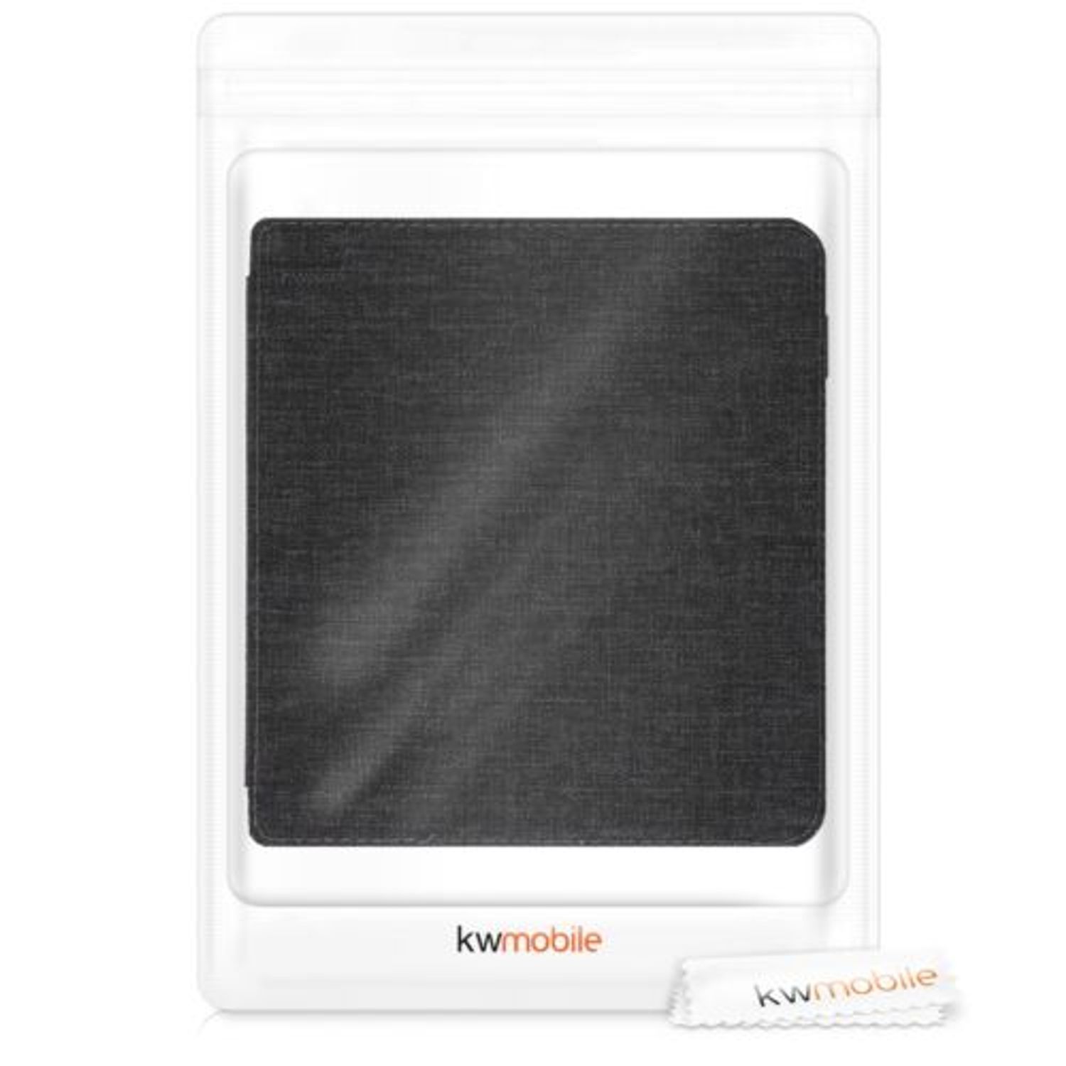 Husa pentru Kobo Libra H2O, Textil, Gri, 52460.19 fotografia produsului View 9 L