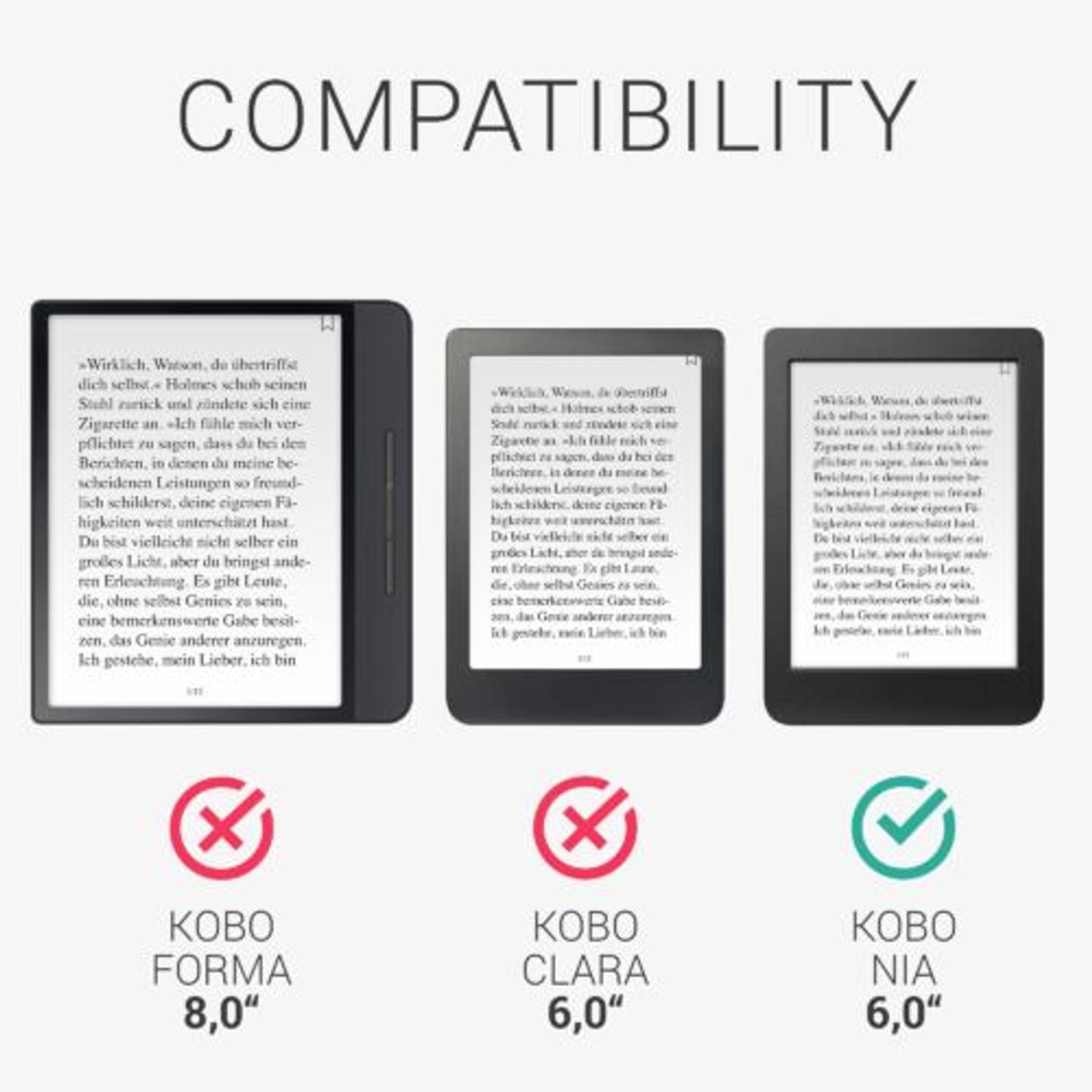 Husa pentru Kobo Nia, Piele ecologica, Multicolor, 52863.01 fotografia produsului View 6 L