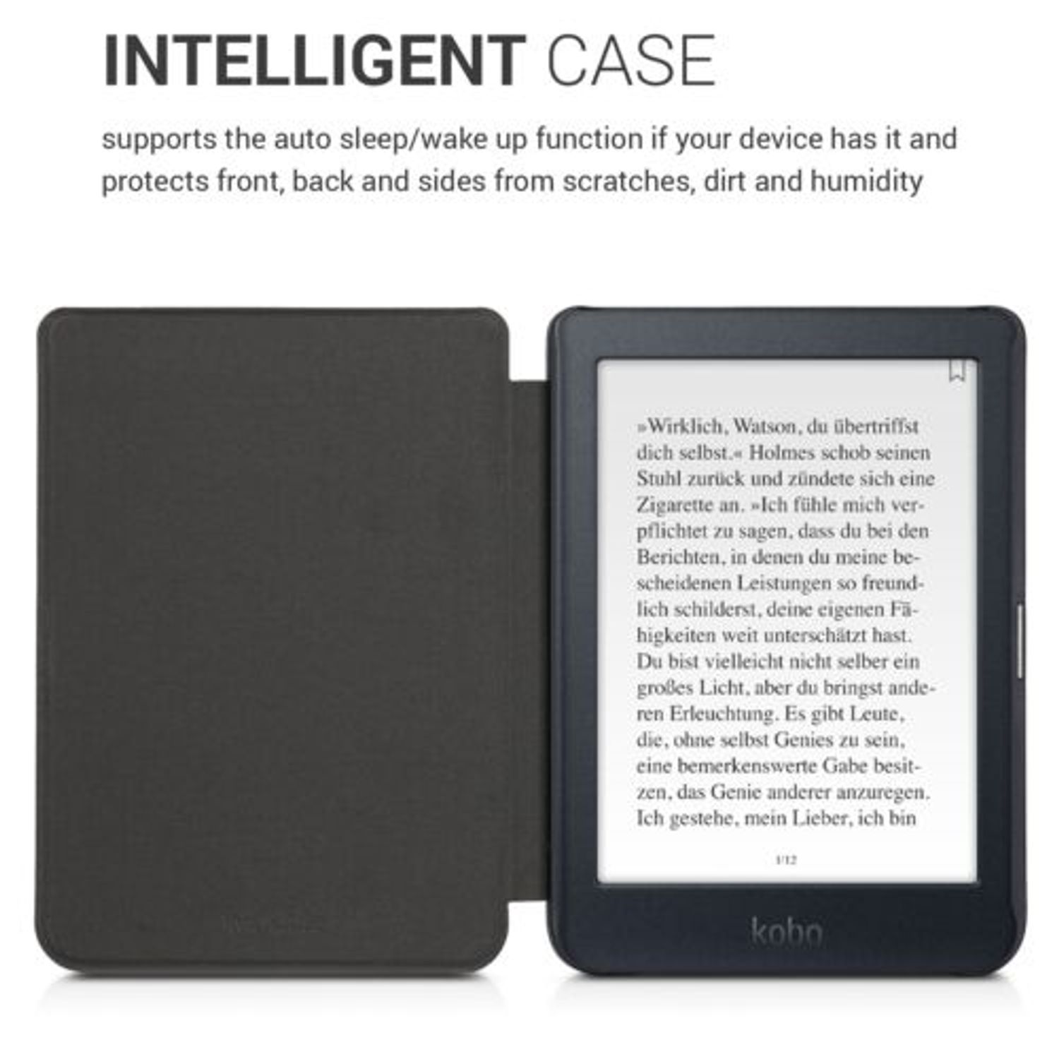 Husa pentru Kobo Nia, Piele ecologica, Multicolor, 52863.01 fotografia produsului View 5 L