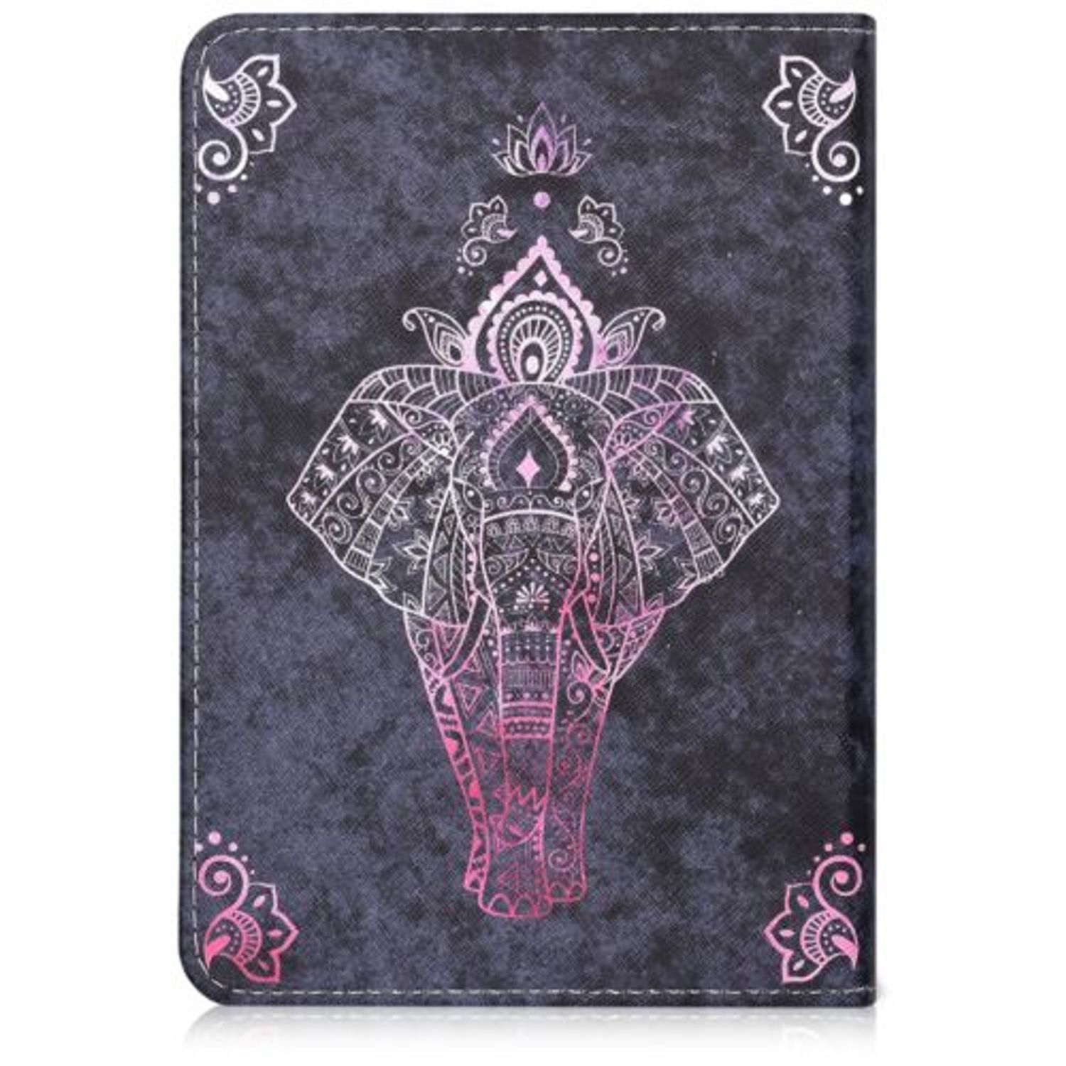 Husa pentru Tolino Shine, Piele ecologica, Multicolor, 28120.26 fotografia produsului View 4 L