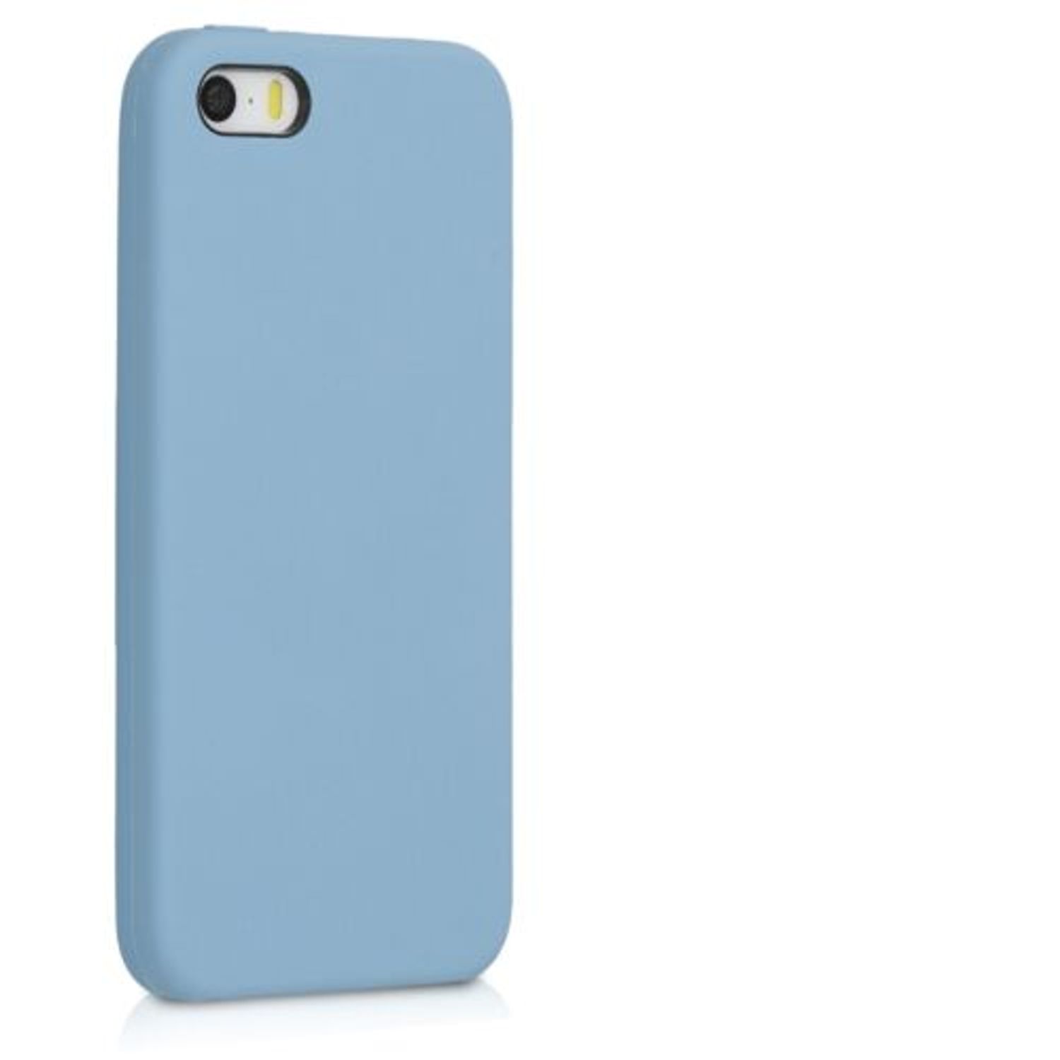 Husa pentru Apple iPhone 5/iPhone 5s/iPhone SE, Silicon, Albastru, 42766.161 fotografia produsului View 8 L