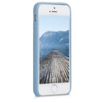 Husa pentru Apple iPhone 5/iPhone 5s/iPhone SE, Silicon, Albastru, 42766.161 fotografia produsului View 3 S