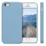 Husa pentru Apple iPhone 5/iPhone 5s/iPhone SE, Silicon, Albastru, 42766.161 fotografia produsului View 2 S