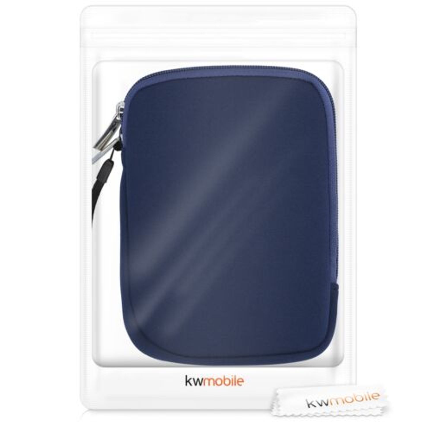 Husa universala pentru eBook reader, Textil, Albastru, 50334.17 fotografia produsului View 7 L