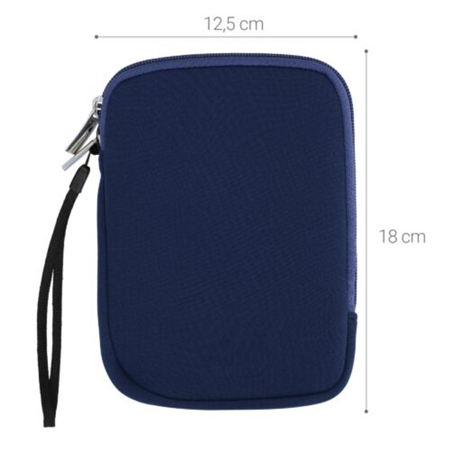 Husa universala pentru eBook reader, Textil, Albastru, 50334.17 fotografia produsului View 6 L