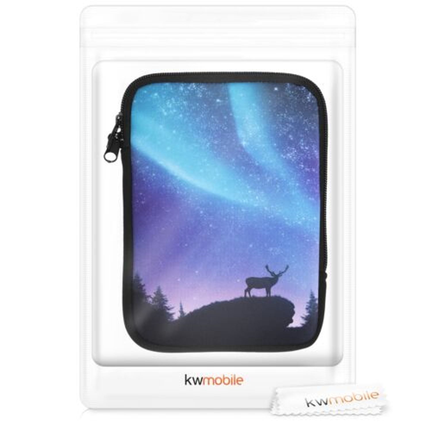 Husa universala pentru eBook reader, Textil, Multicolor, 50335.04 fotografia produsului View 7 L