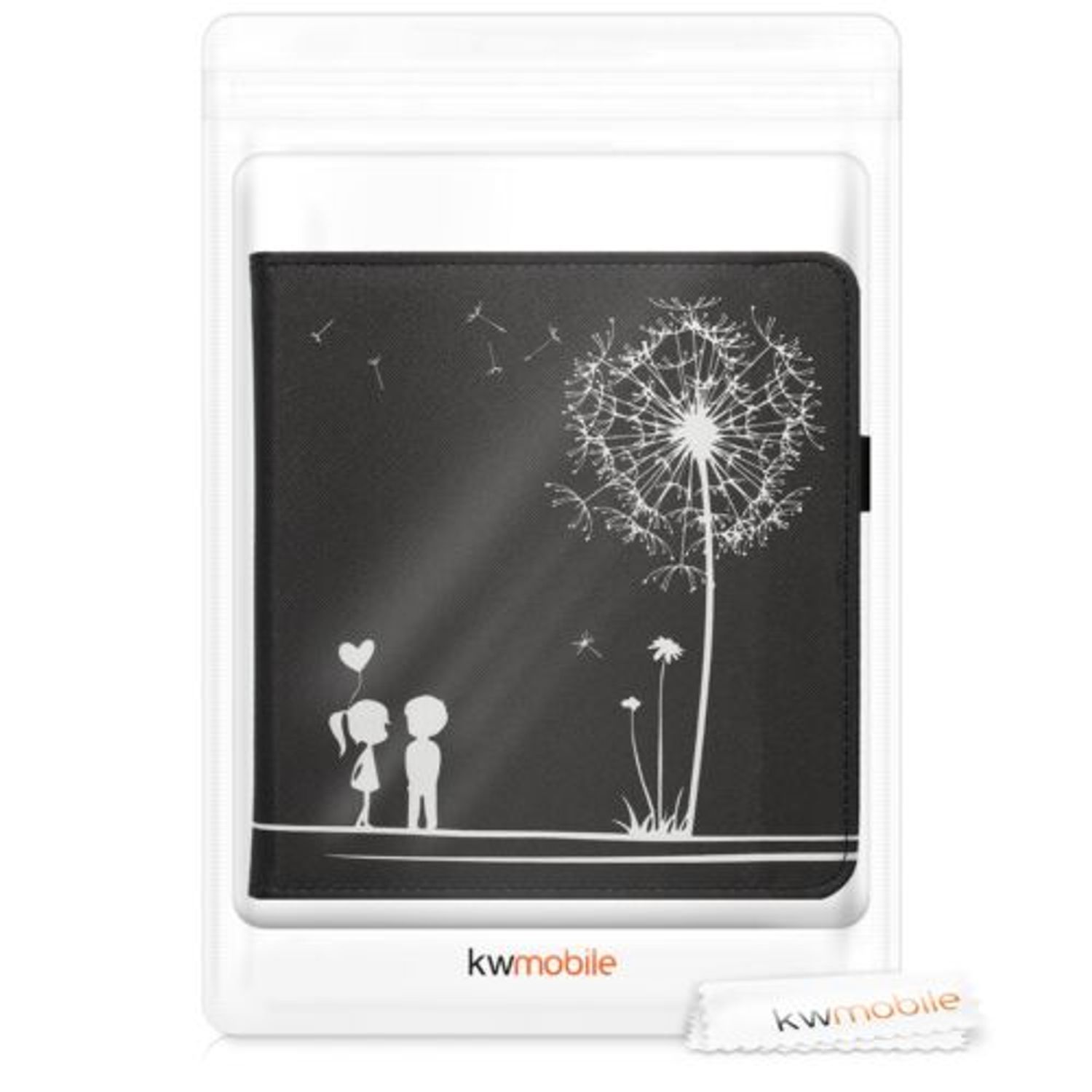 Husa pentru Tolino Vision 5, Piele ecologica, Negru, 50907.02 fotografia produsului View 10 L