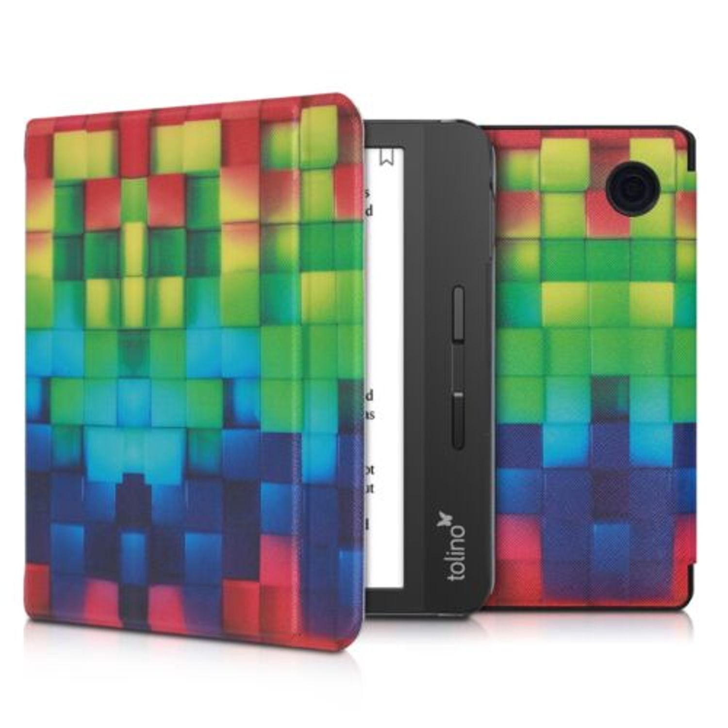 Husa pentru Tolino Vision 5, Piele ecologica, Multicolor, 50899.05 fotografia produsului
