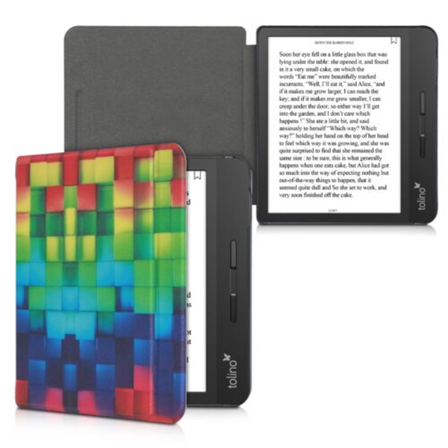 Husa pentru Tolino Vision 5, Piele ecologica, Multicolor, 50899.05 fotografia produsului View 2 L