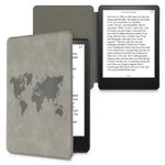 Husa pentru Kindle Paperwhite 11, Piele ecologica, Gri, Kwmobile, 56257.04 fotografia produsului View 2 S