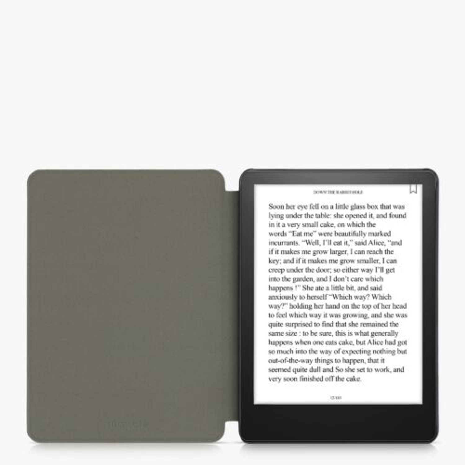 Husa pentru Kindle Paperwhite 11, Piele ecologica, Gri, Kwmobile, 56257.04 fotografia produsului View 9 L