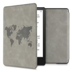 Husa pentru Kindle Paperwhite 11, Piele ecologica, Gri, Kwmobile, 56257.04 fotografia produsului