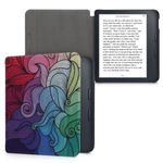 Husa pentru Kobo Libra 2, Piele ecologica, Multicolor, Kwmobile, 56575.10 fotografia produsului View 2 S