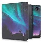Husa pentru Kobo Libra 2, Piele ecologica, Multicolor, Kwmobile, 56575.07 fotografia produsului
