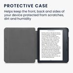 Husa pentru Kobo Libra 2, Piele ecologica, Multicolor, Kwmobile, 56575.06 fotografia produsului View 4 S