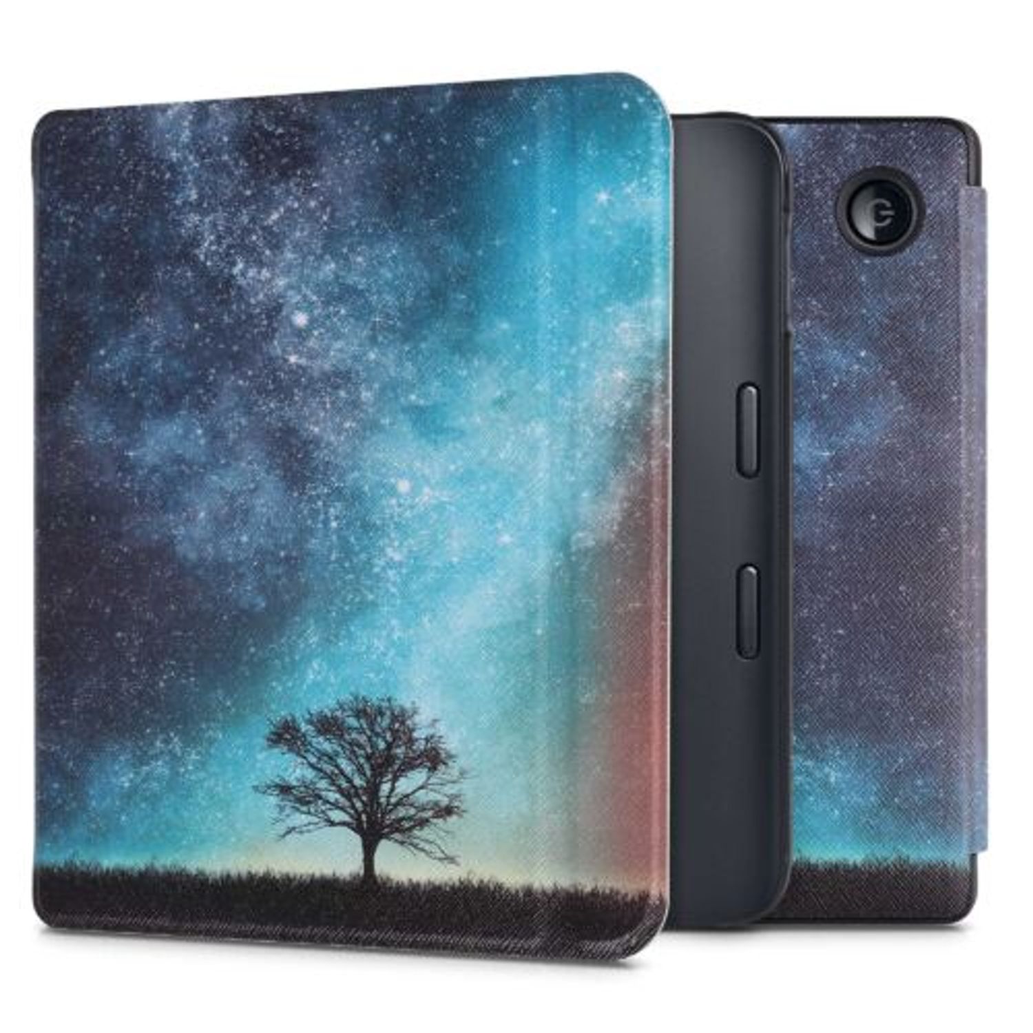 Husa pentru Kobo Libra 2, Piele ecologica, Multicolor, Kwmobile, 56575.01 fotografia produsului