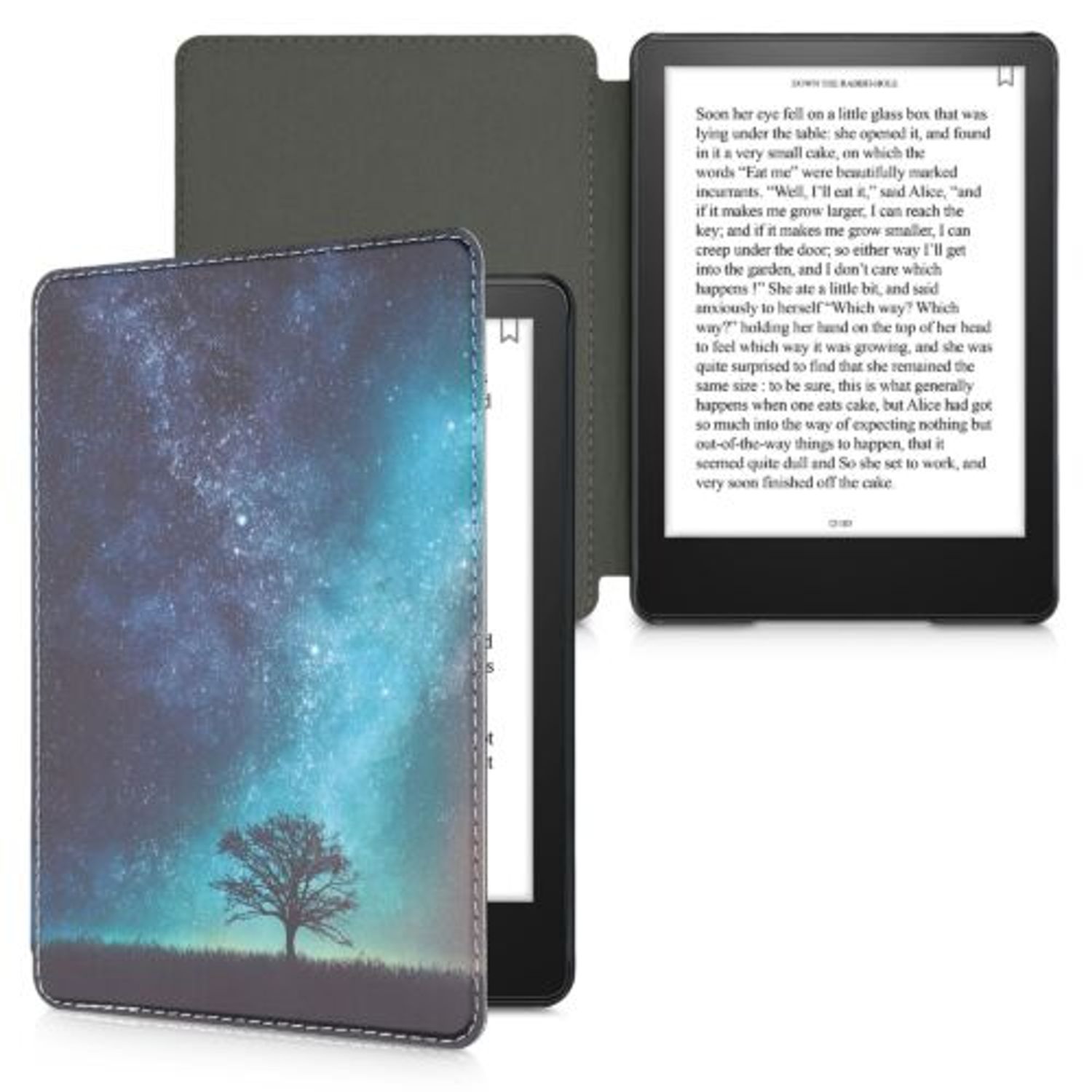 Husa pentru Kindle Paperwhite 11, Piele ecologica, Multicolor, Kwmobile, 56256.05 fotografia produsului View 7 L
