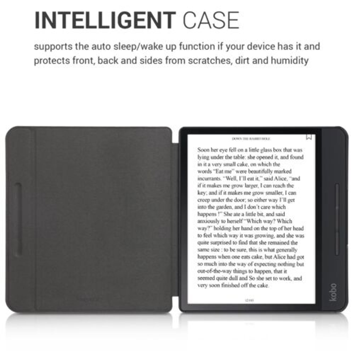 Husa pentru Kobo Forma, Piele ecologica, Multicolor, Kwmobile, 52966.01 fotografia produsului View 5 L
