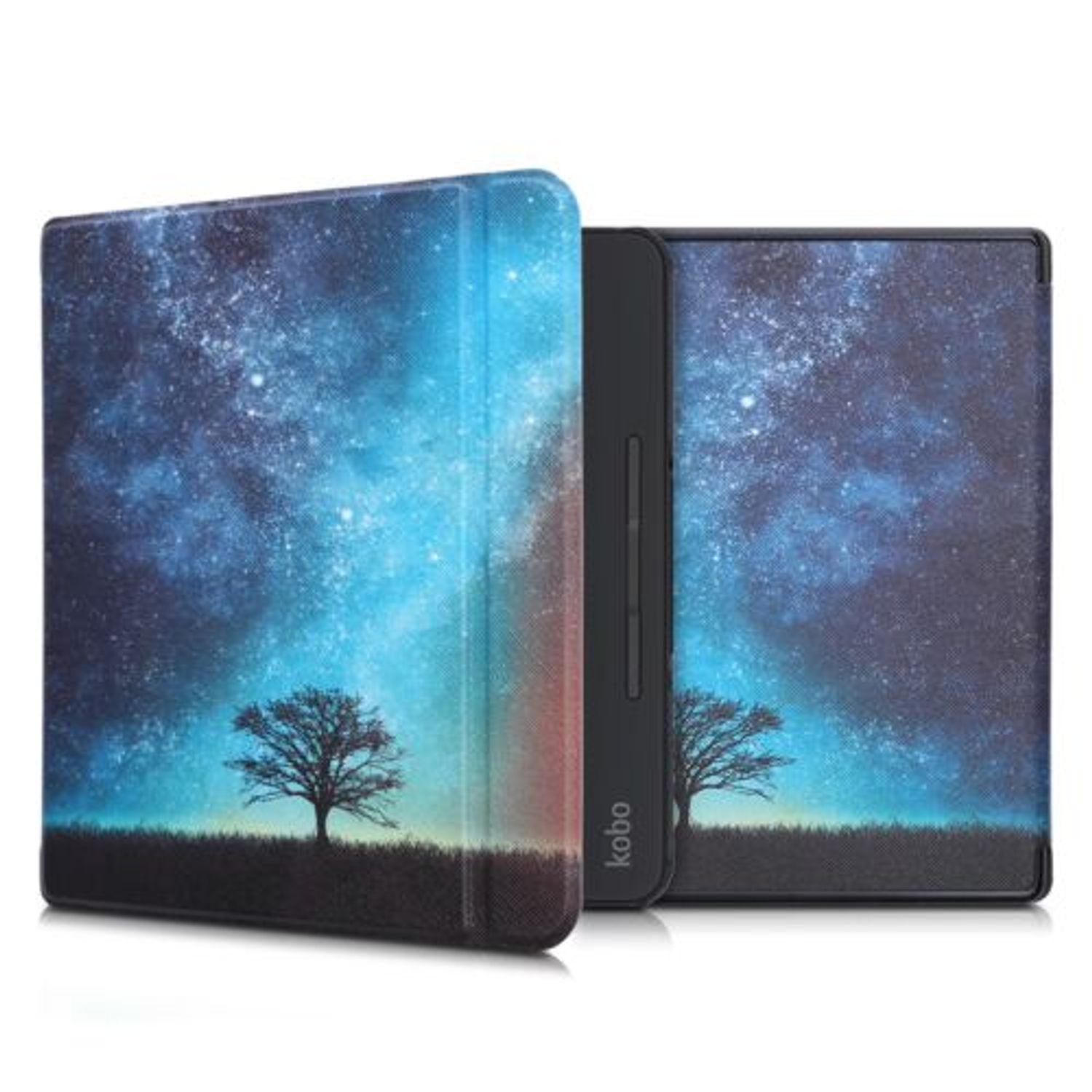 Husa pentru Kobo Forma, Piele ecologica, Multicolor, Kwmobile, 52966.01 fotografia produsului
