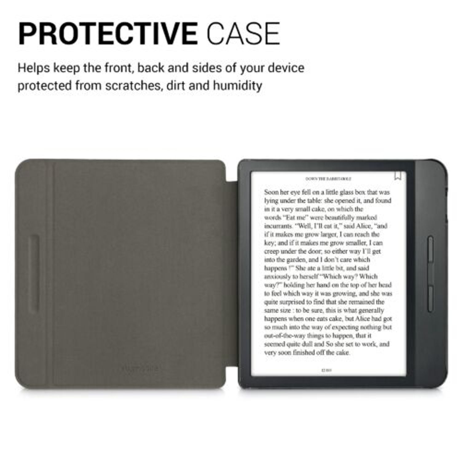 Husa pentru Kobo Libra H2O, Piele ecologica, Multicolor, Kwmobile, 50300.32 fotografia produsului View 5 L