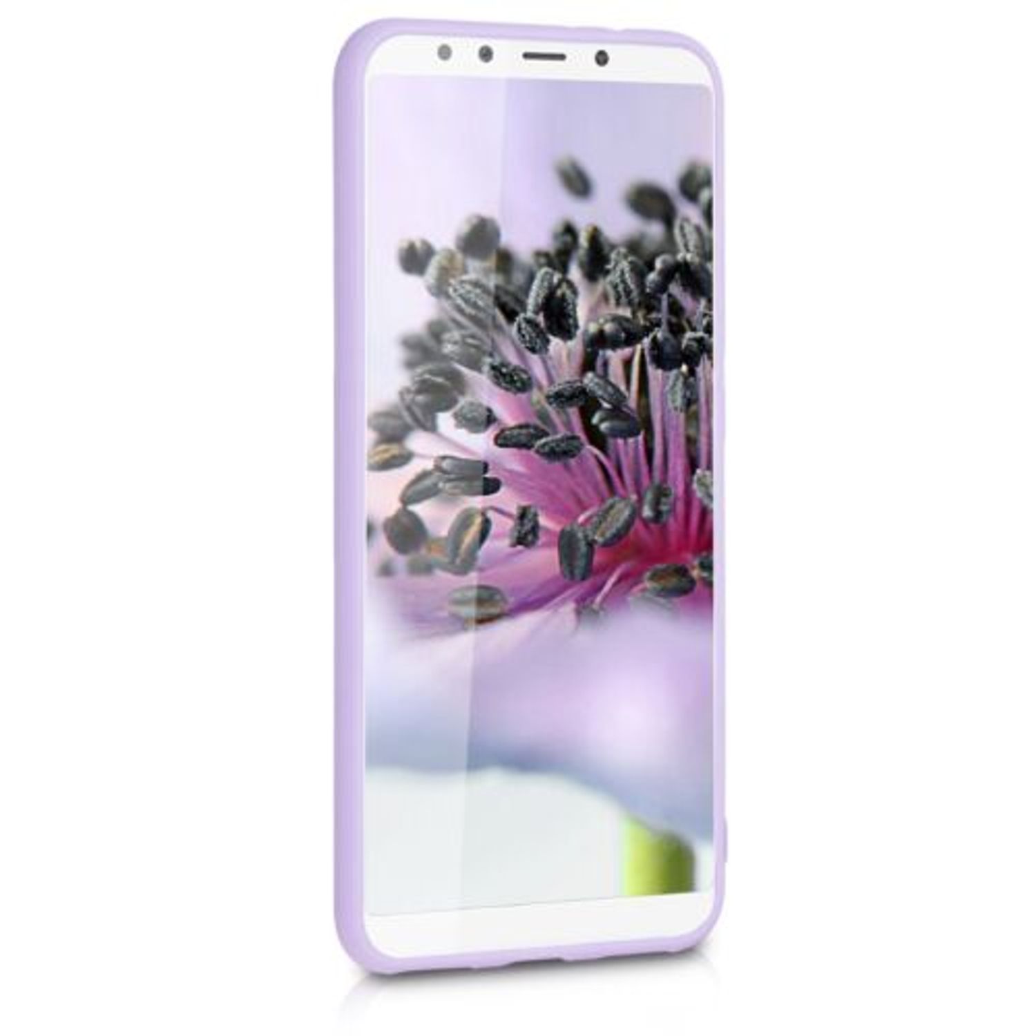 Husa pentru Xiaomi Mi A2/Mi 6X, Silicon, Mov, 45063.108 fotografia produsului View 3 L