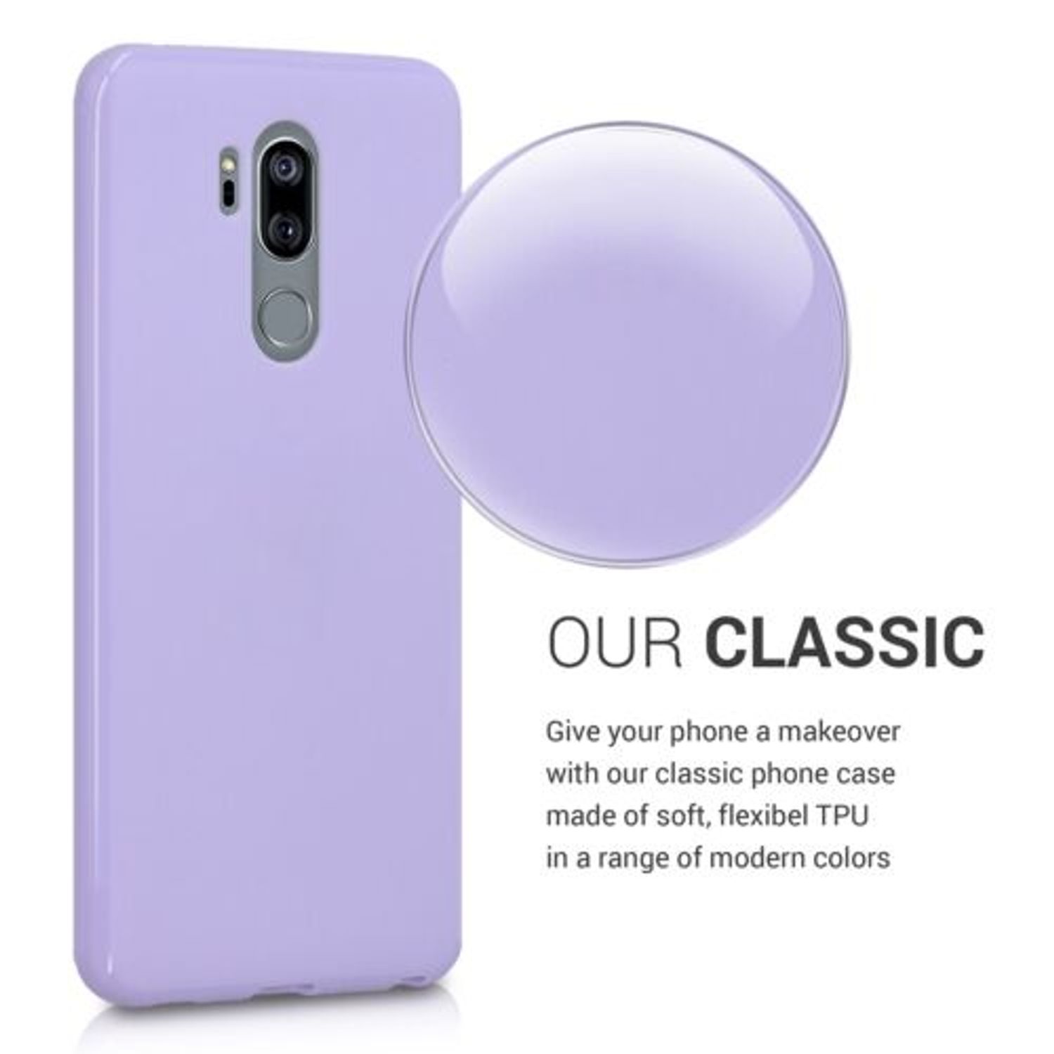 Husa pentru Xiaomi Mi A2/Mi 6X, Silicon, Mov, 45063.108 fotografia produsului View 4 L