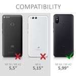Husa pentru Xiaomi Mi A2/Mi 6X, Silicon, Mov, 45063.108 fotografia produsului View 6 S